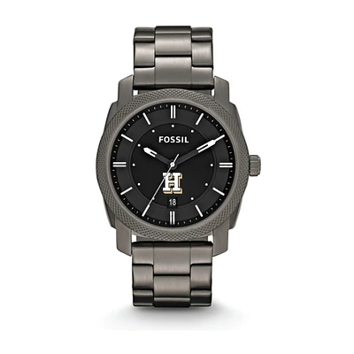 Fossil Hamilton Continentals Machine Smoke Stainless Steel Watch