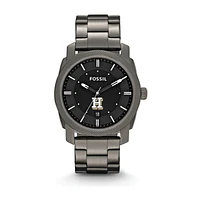 Fossil Hamilton Continentals Machine Smoke Stainless Steel Watch