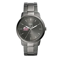 Fossil Arkansas Little Rock Trojans The Minimalist Three-Hand Smoke Watch