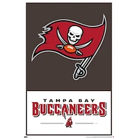 Tampa Bay Buccaneers 22.4'' x 34'' Leagues Logo Poster