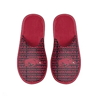 Men's FOCO Arkansas Razorbacks Scuff Logo Slide Slippers