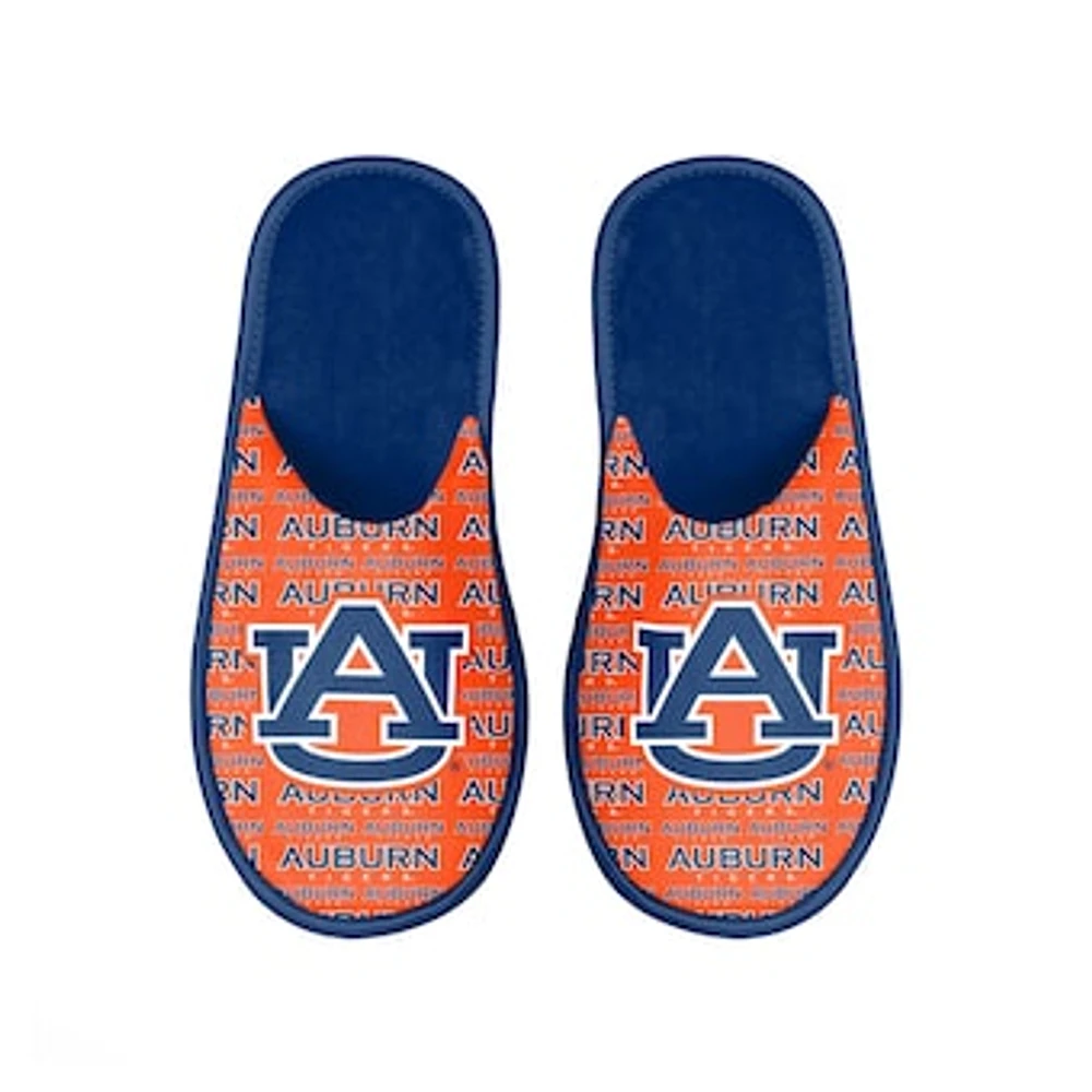 Men's FOCO Auburn Tigers Scuff Logo Slide Slippers