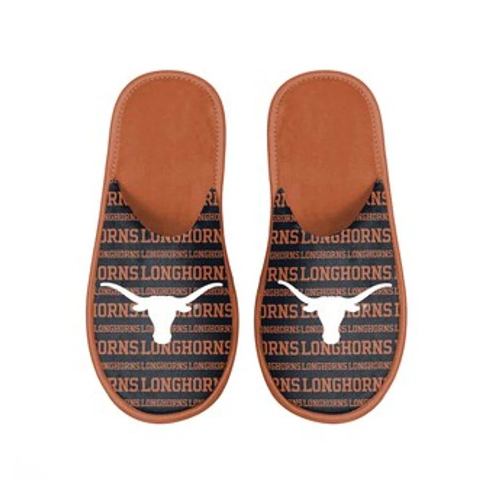 Men's FOCO Texas Longhorns Scuff Logo Slide Slippers