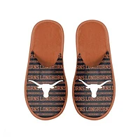 Men's FOCO Texas Longhorns Scuff Logo Slide Slippers