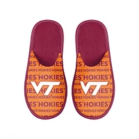 Men's FOCO Virginia Tech Hokies Scuff Logo Slide Slippers