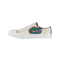 Women's FOCO Cream Florida Gators Low Top Canvas Shoes