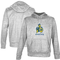 Men's ProSphere Gray Madonna Crusaders Athletics Name Drop Pullover Hoodie