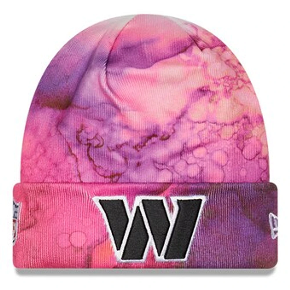 Men's New Era Pink Washington Commanders NFL Crucial Catch