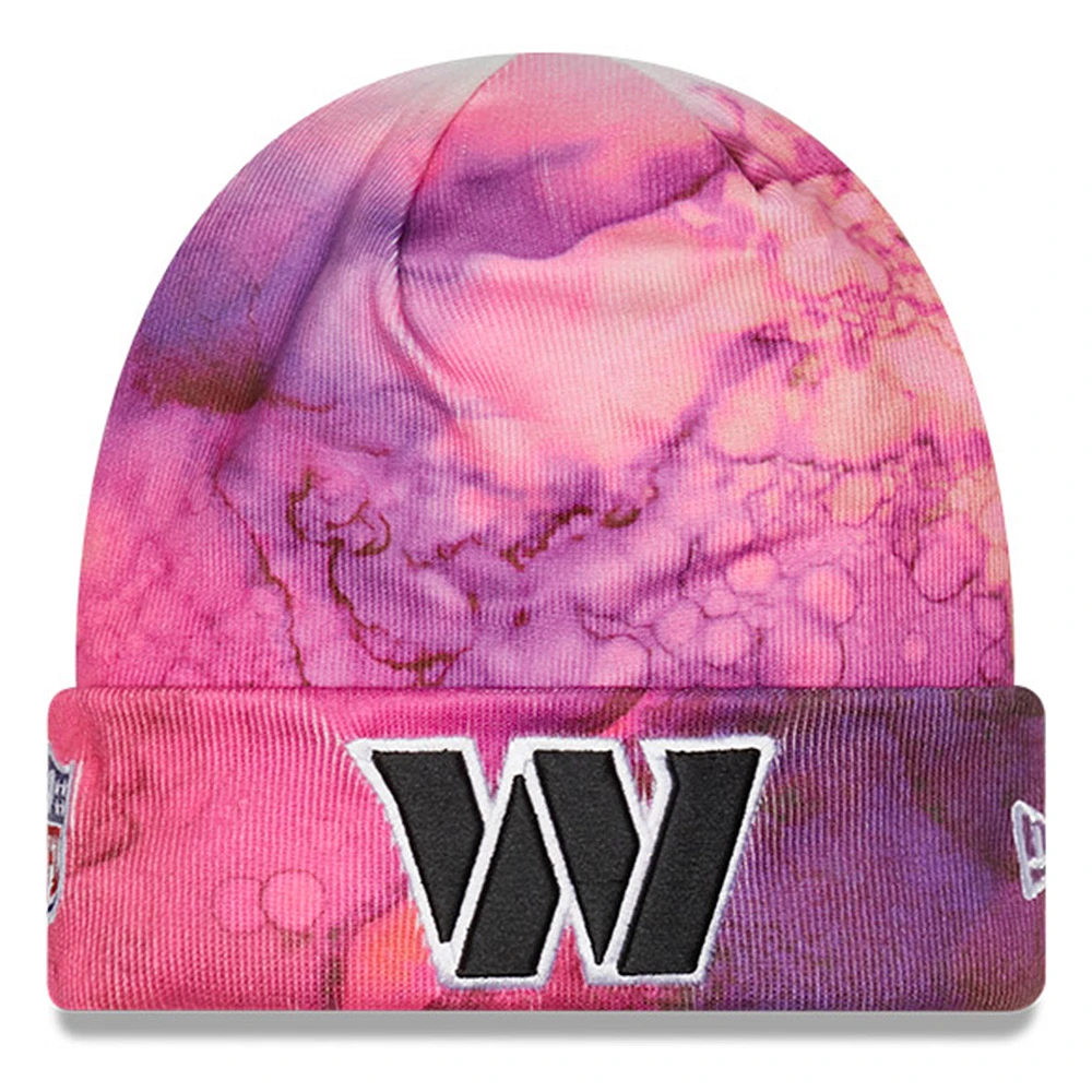 Men's New Era Pink Washington Commanders NFL Crucial Catch