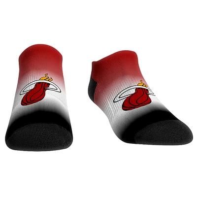 Women's Rock Em Socks Miami Heat Dip-Dye Ankle Socks