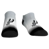 Women's Rock Em Socks San Antonio Spurs Dip-Dye Ankle Socks