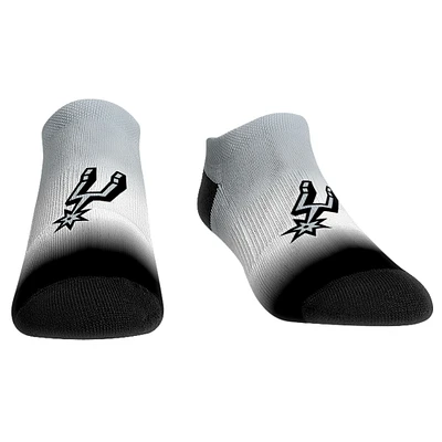 Women's Rock Em Socks San Antonio Spurs Dip-Dye Ankle Socks