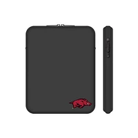 Black Arkansas Razorbacks Vertical Soft Sleeve Laptop Case