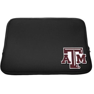 Black Texas A&M Aggies Logo Soft Sleeve Laptop Case