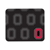 Black Ohio State Buckeyes Echo Logo Mouse Pad