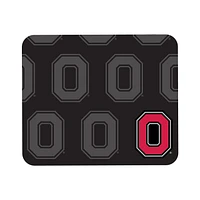 Black Ohio State Buckeyes Echo Logo Mouse Pad