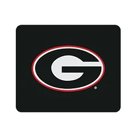 Black Georgia Bulldogs Primary Logo Mouse Pad