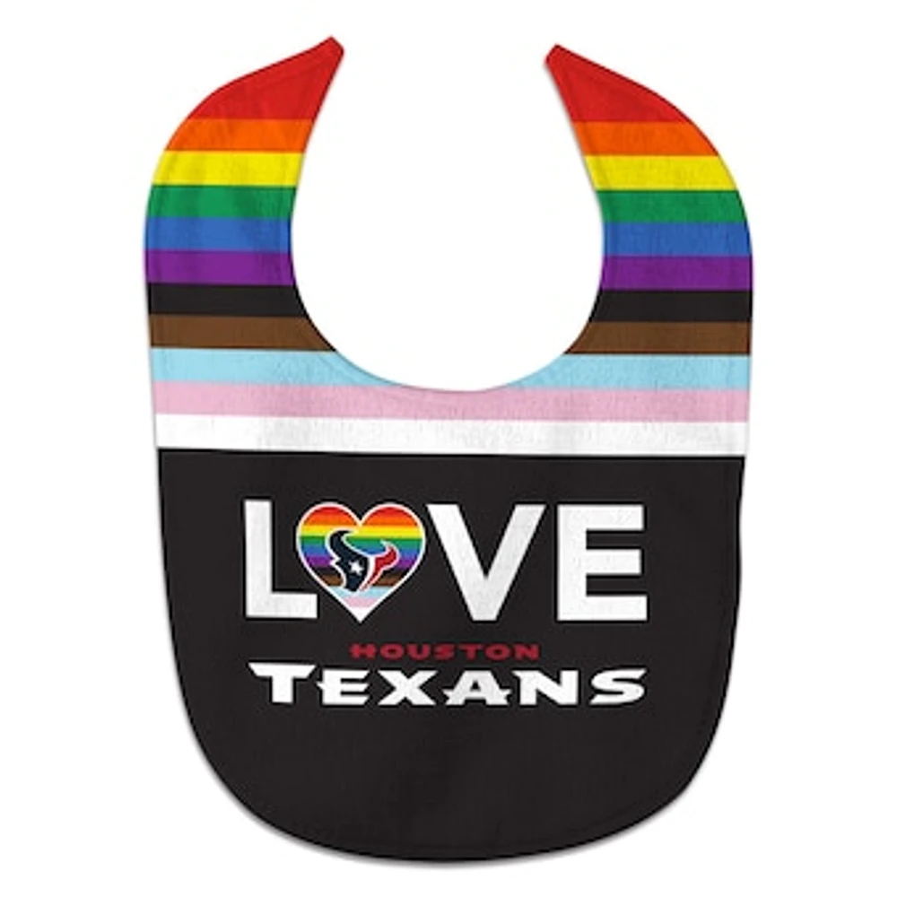 Newborn & Infant WinCraft Houston Texans Rainbow Baby Bib