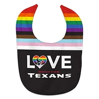 Newborn & Infant WinCraft Houston Texans Rainbow Baby Bib