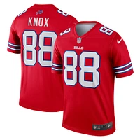 Men's Nike Dawson Knox Red Buffalo Bills Alternate Legend Player Performance Top