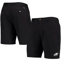 Men's Tommy Bahama Black Philadelphia Eagles Boracay Tri-Blend Shorts