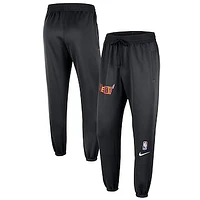 Men's Nike Black Miami Heat 2022/23 City Edition Showtime ThermaFlex Sweatpants