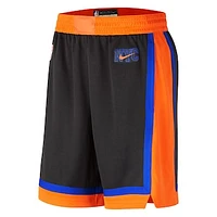 Men's Nike Black New York Knicks 2022/23 City Edition Swingman Shorts