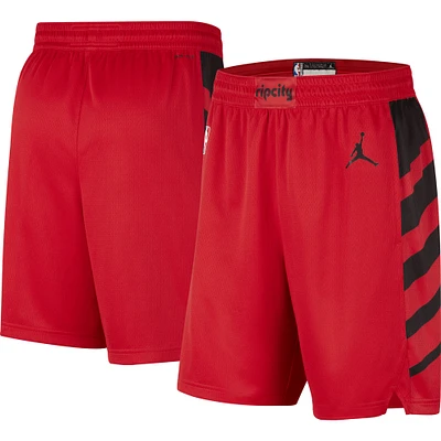 Men's Jordan Brand Red Portland Trail Blazers 2022/2023 Statement Edition Swingman Performance Shorts