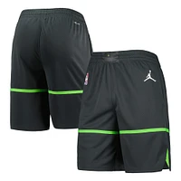 Men's Jordan Brand Gray Minnesota Timberwolves 2022/2023 Statement Edition Swingman Performance Shorts