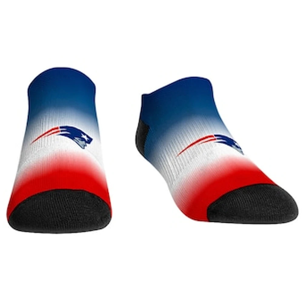 Women's Rock Em Socks New England Patriots Dip-Dye Ankle Socks