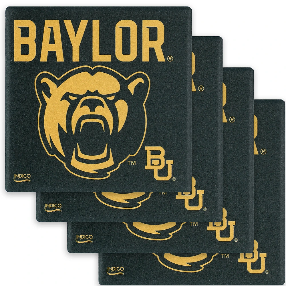 Baylor Bears 4-Pack Specialty Coaster Set