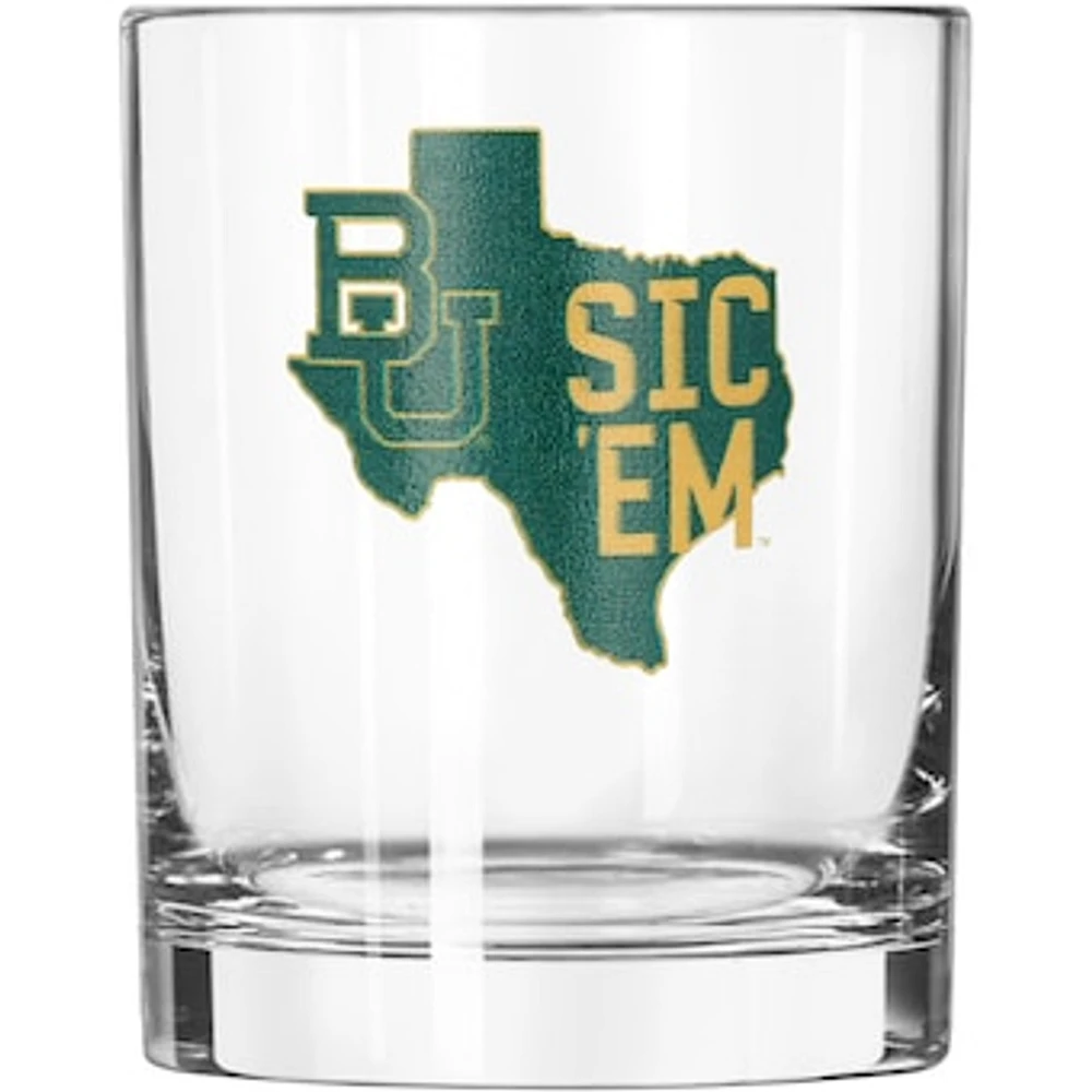 Baylor Bears 14oz. Hometown Rocks Glass