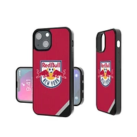 New York Red Bulls iPhone Diagonal Stripe Design Bump Case