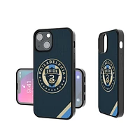 Philadelphia Union iPhone Diagonal Stripe Design Bump Case