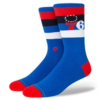 Stance Philadelphia 76ers Stripe Crew Socks