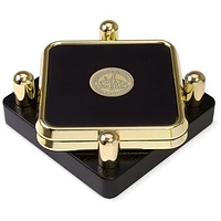 Winston-Salem State Rams Gold 2-Piece Square Coaster Set