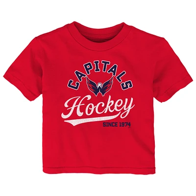 Infant Red Washington Capitals Take The Lead T-Shirt