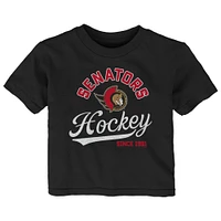 Infant Black Ottawa Senators Take The Lead T-Shirt