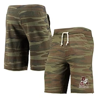 Men's Camo Alternative Apparel Arkansas Razorbacks Victory Lounge Shorts