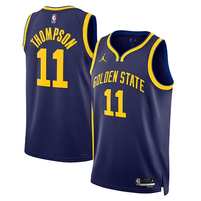 Unisex Jordan Brand Klay Thompson Navy Golden State Warriors Swingman Jersey - Statement Edition