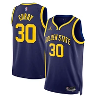 Unisex Jordan Brand Stephen Curry Navy Golden State Warriors Swingman Jersey - Statement Edition