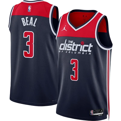 Unisex Jordan Brand Bradley Beal Navy Washington Wizards Swingman Jersey - Statement Edition