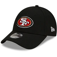 Men's New Era Black San Francisco 49ers Team The League 9FORTY Adjustable Hat