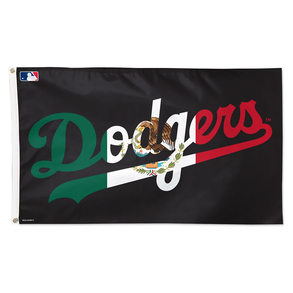 WinCraft Los Angeles Dodgers 3' x 5' Mexico Deluxe Single-Sided Flag