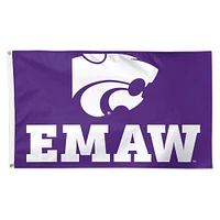 WinCraft Kansas State Wildcats 3' x 5' Single-Sided Deluxe Team Slogan Flag