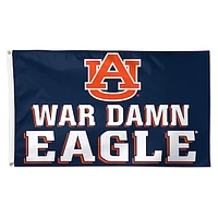 WinCraft Auburn Tigers 3' x 5' Single-Sided Deluxe Team Slogan Flag