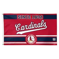 WinCraft St. Louis Cardinals 3' x 5' Single-Sided Franchise Establishment Deluxe Flag