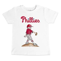 Preschool & Toddler Tiny Turnip White Philadelphia Phillies Clemente T-Shirt