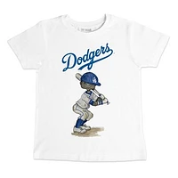 Infant Tiny Turnip White Los Angeles Dodgers James T-Shirt