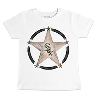 Youth Tiny Turnip White Chicago Sox Military Star T-Shirt